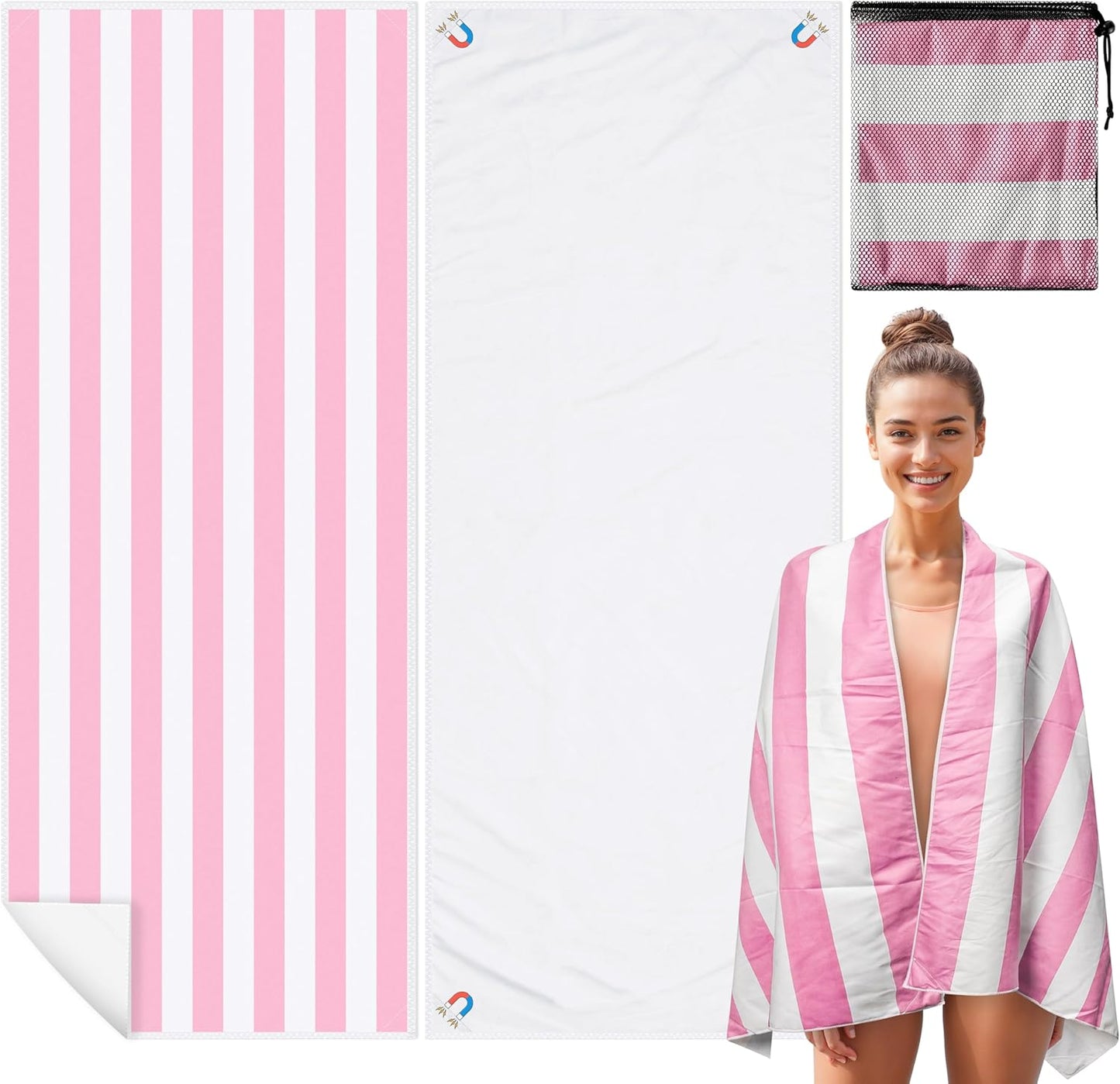 magnetic beach towel