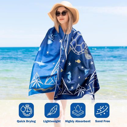 magnetic beach towel